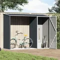 Produktbild: Firthoutschuur 245x98x159 cm verzinkter Stahl -Anthrazit
