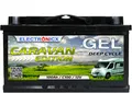 Produktbild: Electronicx Caravan Edition GEL Batterie 100AH 12V – Wohnmobil, Boot, Versorgungsbatterie