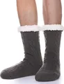 Produktbild: Herren Kuschelsocken Warme Stoppersocken Dicke Hüttensocken Winter Weihnachts...