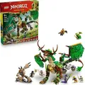 Produktbild: LEGO® NINJAGO® Der Drache des Lebens (71859); Spielzeugdrache; Bauset mit 8 Ninja-Minifiguren; Actionspielzeug für Kinder ab 9 Jahren; Geschenk ... - Bronze