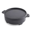 Produktbild: Weber Cocote 2 in 1, Gusseisen-Gourmet-Grillsystem 8857 mit flachem Deckel für G