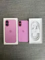 Produktbild: Apple iPhone 16  Pink 128GB 100% Batterie – 1 Jahr Garantie