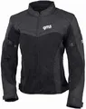 Produktbild: gms Tara Mesh Damen Motorrad Textiljacke, schwarz, 5XL