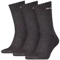Produktbild: PUMA Socken PUMA UNISEX CREW SOCK 3P (3 Paar) mit farblichem Logo grau 39-42