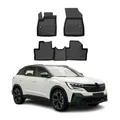 Produktbild: Fußmatten Gummimatten für Renault Austral RHN 2022-26 Mild Hybrid Schwarz TPE 3x