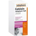 Produktbild: CETIRIZIN-ratiopharm Saft 75 ml