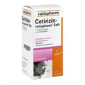 Produktbild: Cetirizin ratiopharm Saft