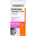 Produktbild: Cetirizin-ratiopharm Saft Antiallergikum, 75 ml Lösung