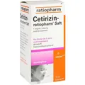 Produktbild: CETIRIZIN-ratiopharm Saft 75 ml PZN 02191085