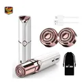 Produktbild: Gesichtsrasierer Damen Wiederaufladbar 2 Ersatzköpfe USB L