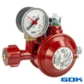 Produktbild: GOK Niederdruckregler Typ EN61-DS mit Überdrucksicherung KLF x G1/4LH-KN, 50mbar