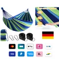 Produktbild: Baumfreundliche Hängematte | Robuste Baumwolle | Kompakte Reisetasche
