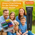 Produktbild: Wahl / Moser ArcoPro Akku Hunde Schermaschine + 8 Metallaufsteckkämmen 3mm-25mm