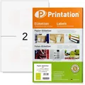 Produktbild: Universal Etiketten 200 Stk. 210 x 148,5 mm weiß permanent selbstklebend  100...