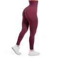 Produktbild: SMILODOX Leggings Damen Lenia, Nahtlose High-Waist Sporthose mit Scrunch-Effekt, Blickdichte Butt Lift Sport Leggings, elastische und Figurformende Fitnesshose für Workout, Yoga, Training & Freizeit