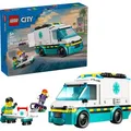 Produktbild: LEGO City 60451 Rettungswagen, ab 5 Jahre, 184 Teile