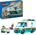 Produktbild: LEGO City Rettungs-Wagen - Spielzeug mit 2 Minifiguren Geschenkideen, Geburtstag
