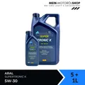 Produktbild: Aral SuperTronic K 5W-30 VW Renault Mercedes BMW Motorenöl 5+1 Liter = 6 Liter