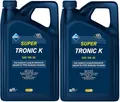 Produktbild: Aral SuperTronic K 5W-30 Motoröl 2x5 Liter BMW LL 04 VW Longlife 3 MB Porsche