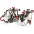 Produktbild: Kampa Space Saver Deluxe Cook Set - Silber