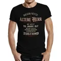 Produktbild: RAHMENLOS® T-Shirt für Männer zum 70. Geburtstag: Dieser nette ältere Herr ist jetzt 70 schwarz XL