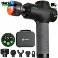 Produktbild: Massagepistole mit Wärme Kälte 10mm Percussion Massagegerät LCD Display 5