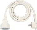 Produktbild: Brennenstuhl Verl.-Kabel 3m H05VV-F3G1,5 ws. mit Flachstecker