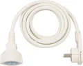Produktbild: Brennenstuhl  3m  Stromkabel Verlängerung Kabel Schutzkontakt Flachstecker  weiß