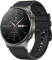 Produktbild: Huawei Watch GT 2 Pro 47 mm grau am Silikonarmband night black
