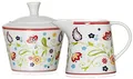 Produktbild: Ritzenhoff & Breker Zuckerdose und Milchkännchen Set Doppio Shanti, 2-teilig, Porzellan , Floral