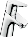 Produktbild: Waschtischmischer Hansgrohe Focus Ausladung 101 mm chrom Wasserhahn Bad Armatur