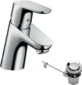 Produktbild: Hansgrohe HG EH-WT-Mischer FOCUS 70 DN 15 m ZAG 1 1/4Z chr 31730000 HG