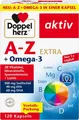 Produktbild: Doppelherz A-Z Omega-3 Vitamine Mineralstoffe Lutein 120 Kapseln Supplement