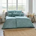 Produktbild: Estella Mako Interlock Jersey Bettwäsche Pippa mint 155x200 cm + 80x80 cm - grün