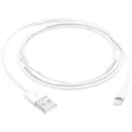 Produktbild: Apple USB-Kabel USB 2.0 USB-A Stecker, Apple Lightning Stecker 1.00 m Weiß