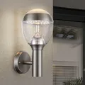 Produktbild: Außenlampe Wandleuchte Terrassenlampe Gartenleuchte Edelstahl 1 flammig LED