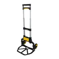 Produktbild: Stanley Faltbarer Sackkarre SXWTD-FT501 - Max. 60KG - Mit Kistenhalterung - Leichtes Aluminium - 40 x 41 x 100 CM - Schwarz/Gelb