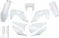 Produktbild: Verkleidungskit UFO PLAST 11-teilig Verkleidungssatz Kunststoff mit Gabelschutz für Husqvarna FE TE 150 - 501 ccm Bj. 2020 - 2023, Farbe:weiß OEM