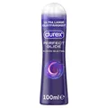 Produktbild: Durex Perfect Glide Gleitgel - für lange Gleitfähigkeit, geeignet für vaginaler Trockenheit und verkehr - Silikonbasiertes Gleitmittel, Kondom, seidig-weiche Textur – 100 ml