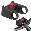 Produktbild: KLICKFIX Adapter/Halter 22-26mm und 31,8mm Universal schwarz