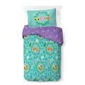 Produktbild: Minecraft Single-Bettwäsche Set mit Blumenmuster - Grün