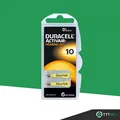 Produktbild: 6 x Duracell Typ 10 Hörgerätebatterien 1 x 6er-Blister 1,45V Gelb PR70