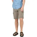 Produktbild: TIMEZONE Herren Cargo Bermuda Shorts REGULAR RYKERTZ SHORT Mid Waist Regular Fit Regular Fit 1202-2028 Washed Beige Normaler Bund Reißverschluss W