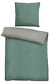 Produktbild: Biberna Melange- Flanell Bettwäsche 'Uni' 135 x 200 cm Fichte - 0840500429001