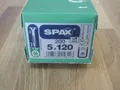 Produktbild: Spax Spanplattenschraube Ø 5mm mit Teilgewinde silber verz. I-Stern T20