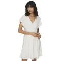 Produktbild: ONLY Sommerkleid ONLSANDRA S/S V-NECK DRESS mit Stretch weiß L (40)