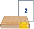 Produktbild: AVERY Zweckform 600 Versandetiketten Art. 8018 (199,6 x 143,5 mm (A5) Adressetik