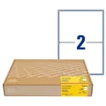 Produktbild: 600 AVERY Zweckform Versandetiketten 8018-300 weiß 199,6 x 143,5 mm