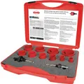 Produktbild: Ruko Lochsägen-Set (19 mm, 22 mm, 25 mm, 29 mm, 35 mm, 38 mm, 44 mm, 51 mm, 57 mm, 64 mm) (106303)