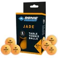 Produktbild: Donic-Schildkröt Tischtennisbälle Jade 40+, orange, Ø 40mm, 6 Stück